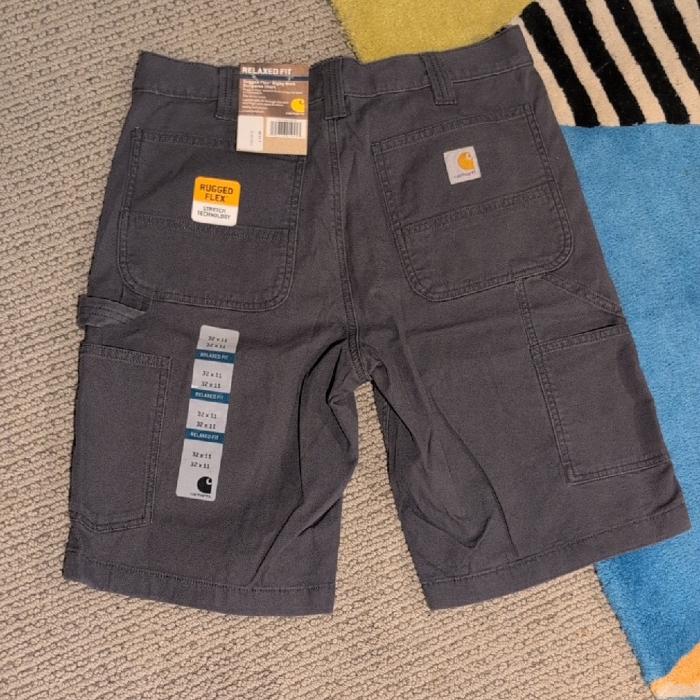 Carhartt Men's Dark Gray Cargo Shorts